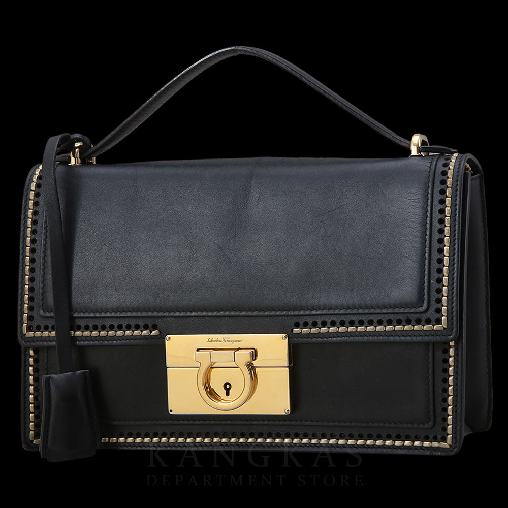 FERRAGAMO(USED)페레가모 간치니 숄더백